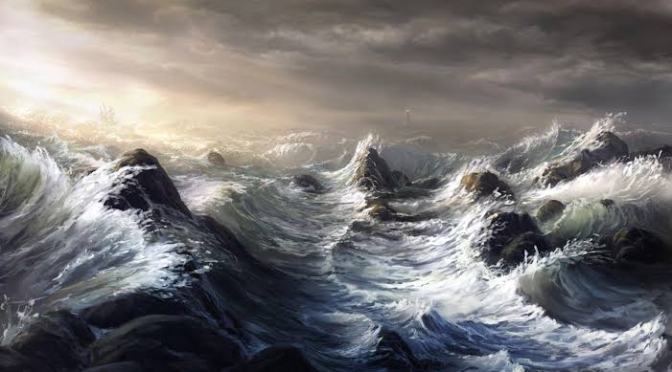 Until you wake Him up…